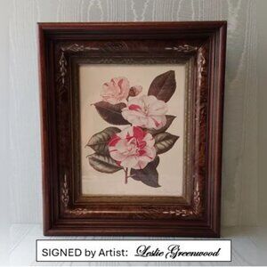 VINTAGE FRAMED ART / 14" x 12" x 3"